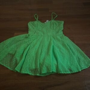 Green Mini Dress